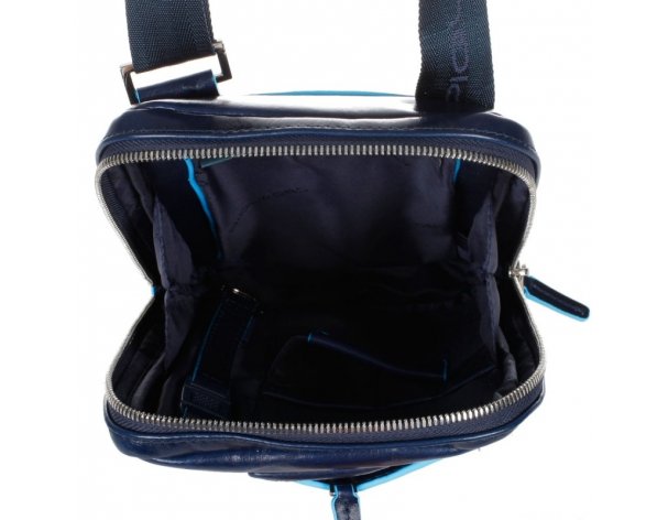 Men"s bag Piquadro Blue Square, genuine leather, blue (322309)