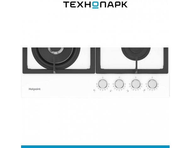 Cooking surface Hotpoint HGS 62F/WH