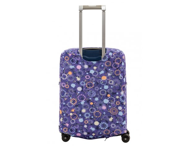 Cover for a suitcase Routemark Spangles, sparks, confetti S (SP310)