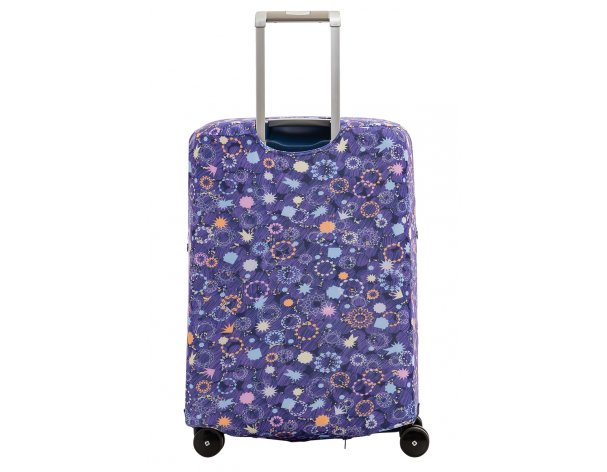 Cover for a suitcase Routemark Spangles, sparks, confetti M/L (SP310)