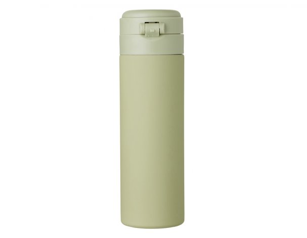 Thermocup vacuum with a Waterline Guard button, 400 ml, tube, olive (827513W)
