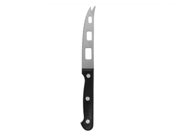 Cheese set with utensils Fabrizio, black RA-282953