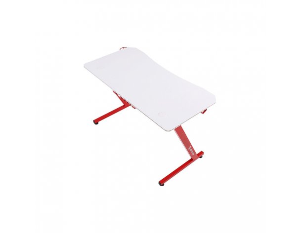Стол компьютерный Gamelab Monolith White-Red GL-910