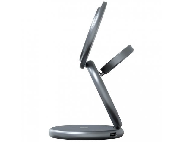 Wireless charger Magssory Signature Pro 3 in 1 Qi2 Midnight (WCH073m)