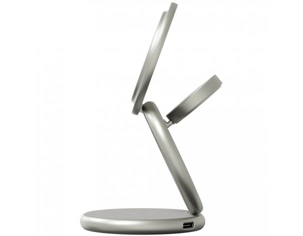 Устройство зарядное беспроводное Magssory Signature Pro 3 в 1 Qi2 Titan (WCH073t)