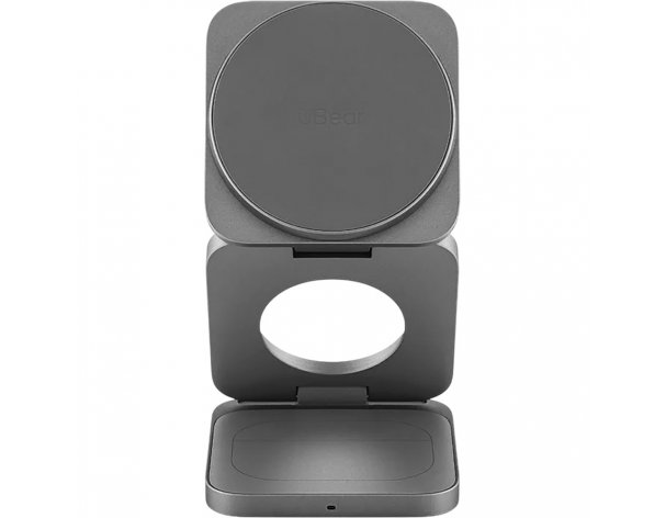 Устройство зарядное беспроводное uBear Balance Slim серый (WL24SG31BS-AW)