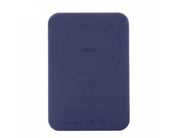Аккумулятор внешний uBear Strike Magnetic 5000 мАч синий (PB29DB5000-PDM)