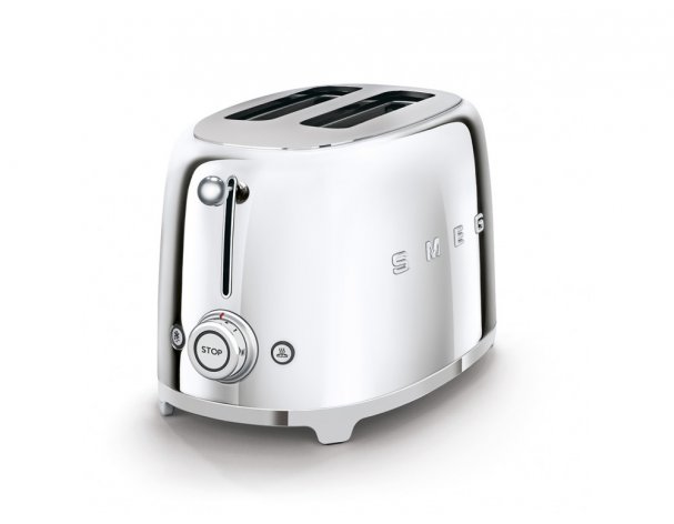 Тостер Smeg TSF01SSEU хром