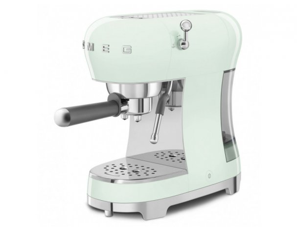 Espresso coffee machine Smeg ECF02PGEU pastel green