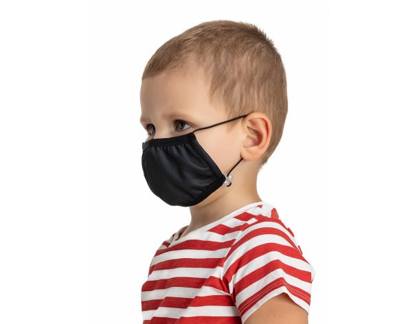 Children's face mask Routemark Aero, black