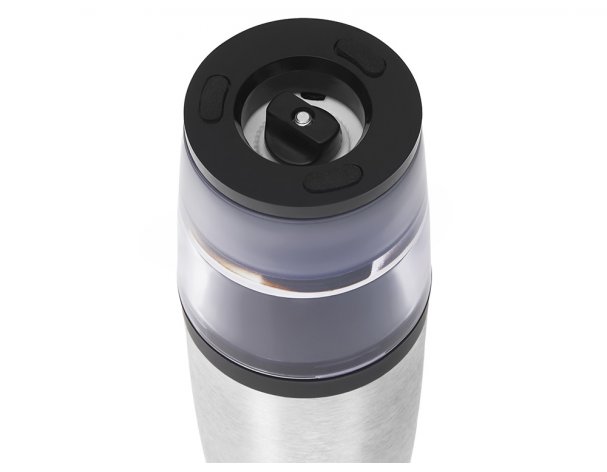 Mill electric spice Yoyony Origanum, battery operated, silver (875610)