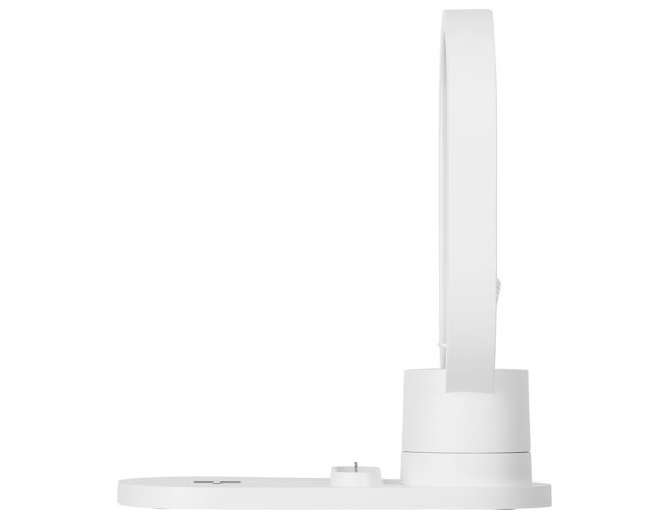 Charging station wireless 4-in-1 Evolt Portal with lamp, 15 W, white (592206)