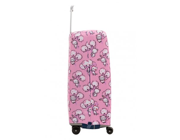 Cover for a suitcase Routemark White & Fluffy L/XL (SP310), Art. Lebedev Studio