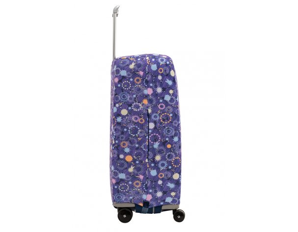 Cover for a suitcase Routemark Spangles, sparks, confetti M/L (SP310)