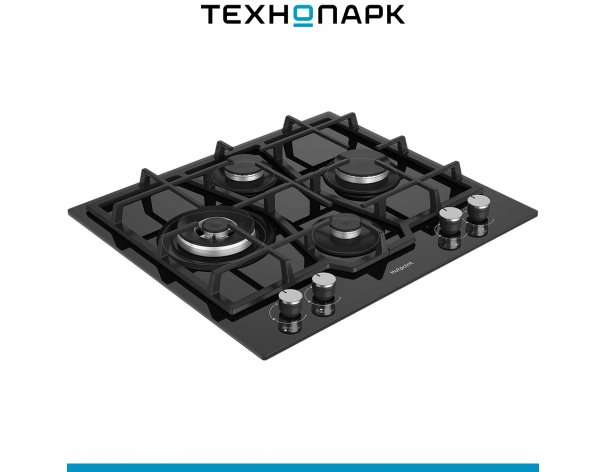 Cooking surface Hotpoint HG 62FD/BK