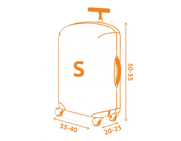 Чехол для чемодана Routemark Буквы S (SP310)