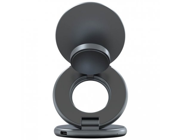Wireless charger Magssory Signature Pro 3 in 1 Qi2 Midnight (WCH073m)