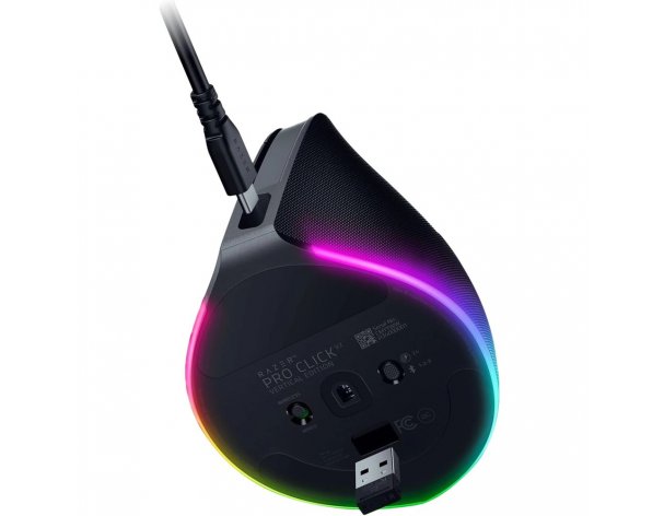 Мышь компьютерная Razer Pro Click V2 Vertical Edition (RZ01-05250100-R3G1)