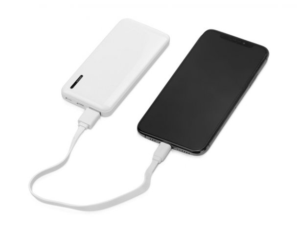 External battery Evolt Mini-5, 5000 mAh, white (392206)