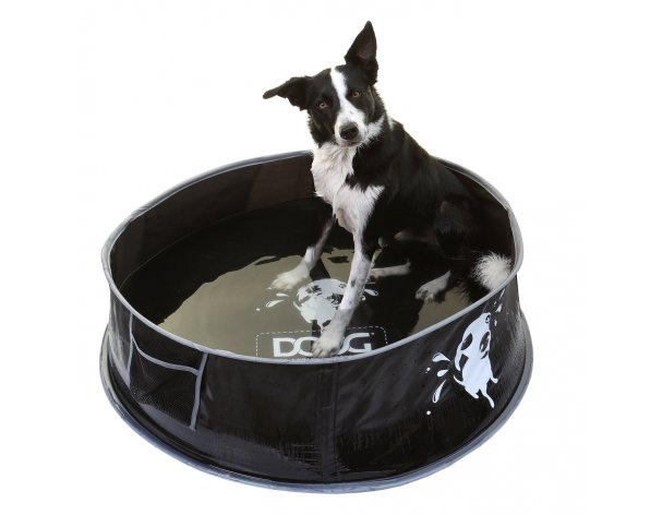 Бассейн для собак Doog, черный, M, 91х91х25 cм RA-325556