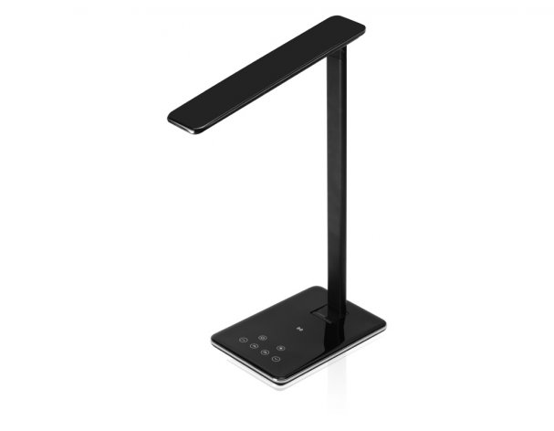 Table Lamp with Wireless Charging Evolt Starline, Black (592107)