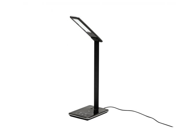 Table Lamp with Wireless Charging Evolt Starline, Black (592107)