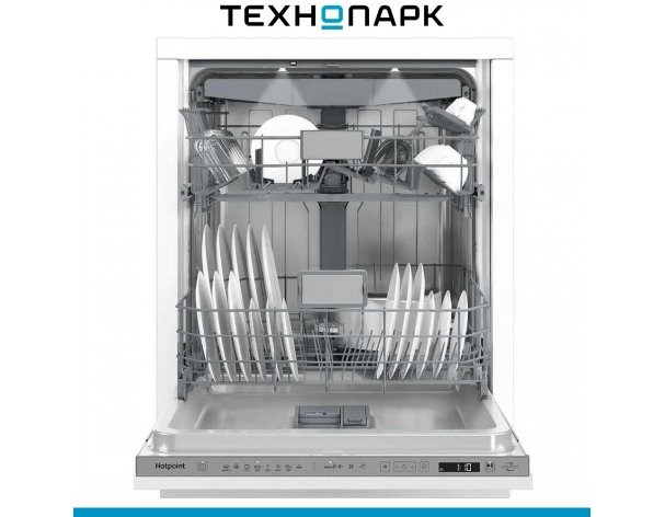 Built-in dishwasher Hotpoint HI 5D83 DWT