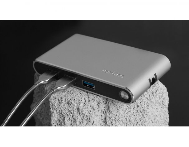 Хаб USB Rombica Type-C Hermes Black/черный RA-243354