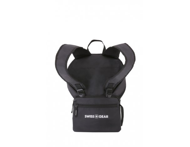 Folding backpack Swissgear polyester black 21 l