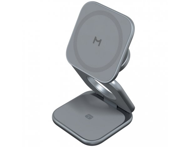 Устройство зарядное беспроводное Magssory Fold Ultra 3 в 1 для Apple полночь (WCH083m)