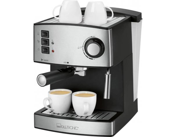 Кофемашина Clatronic ES 3643 schwarz-inox