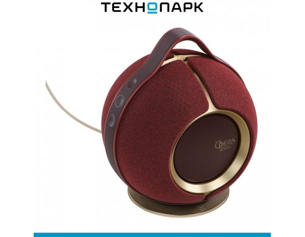 Акустика портативная Devialet Mania Opera Rouge с док-станцией, гранатовый