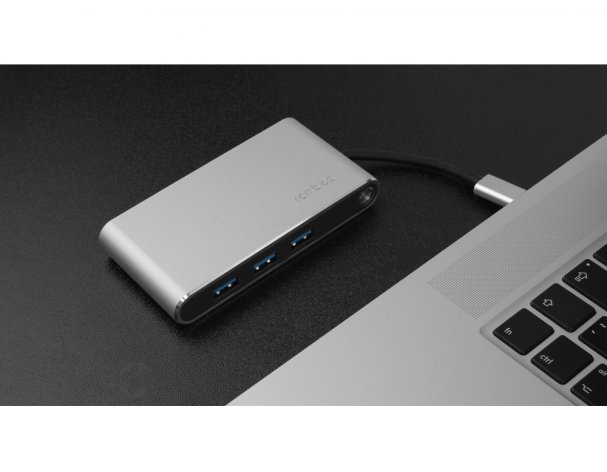 Хаб USB Rombica Type-C Hermes Black/черный RA-243354
