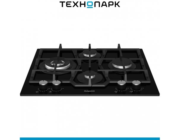 Cooking surface Hotpoint HGMTS 643 BL