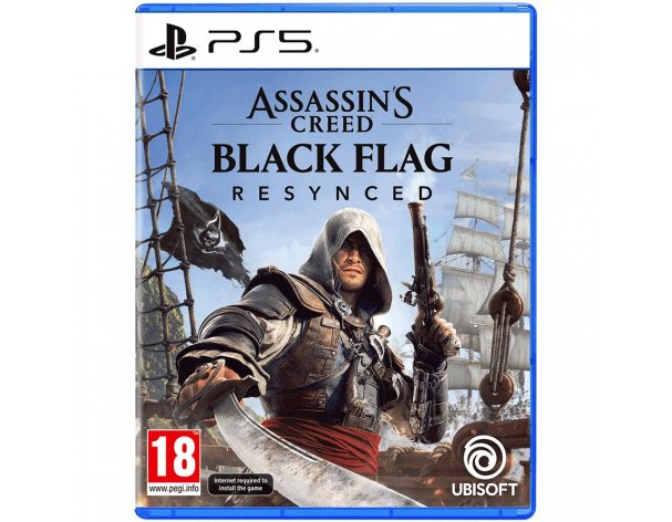 Игра для приставки Sony PS5 Assassins Creed Black Flag Resynced, русская версия