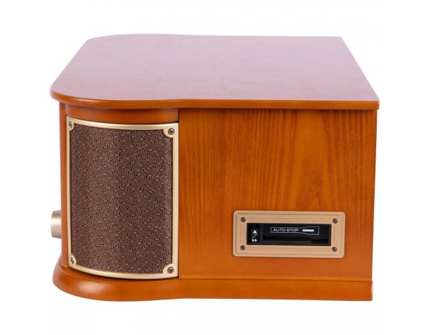 Vinyl Record Player Alive Audio Oldtimer Wood AA-OLD-01-WD