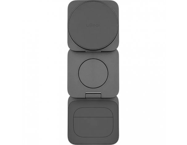 Устройство зарядное беспроводное uBear Balance Slim серый (WL24SG31BS-AW)