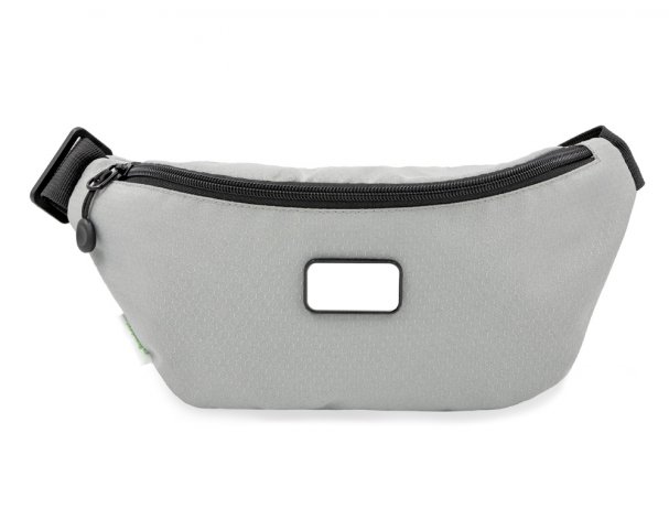 Bag belt Brand Charger Bumble universal waterproof made of recycled plastic, grey (936088)