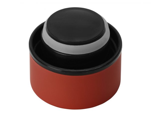 Термобутылка вакуумная Waterline Cask, soft touch, 500 мл, тубус, красный (813101W)