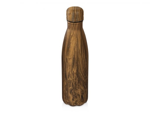 Vacuum thermal bottle Waterline Britewood S4, 500 ml, craft tube (wood)