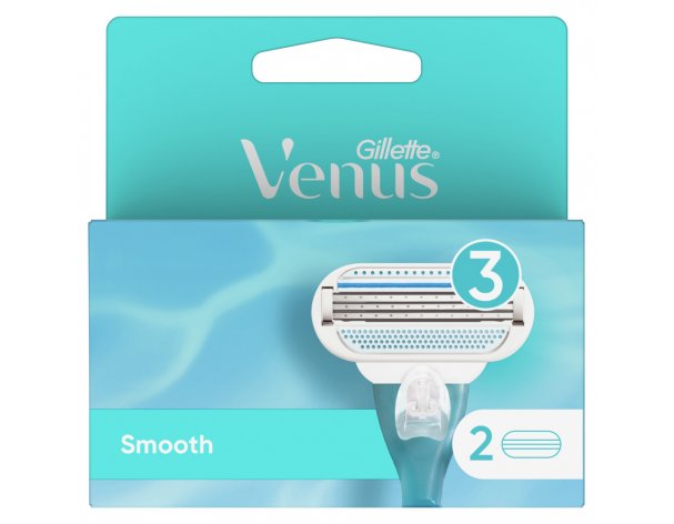 Кассеты сменные для бритвы Gillette Venus Smooth 2 шт.