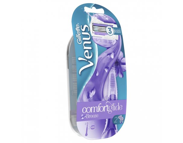 Бритва женская Gillette Venus ComfortGlide Breeze + 2 кассеты