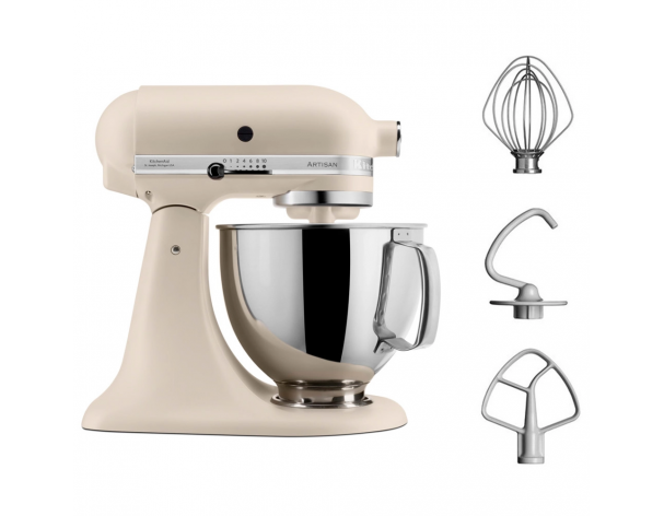 Planetary mixer KitchenAid Artisan 5KSM125EMH 4.8 l, milk