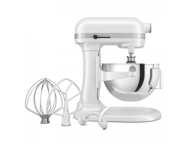 Миксер KitchenAid Heavy Duty 5KSM55SXXEWH 5.2 л белый