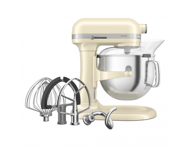 Миксер планетарный KitchenAid Artisan 5KSM70SHXEAC 6.6 л, кремовый