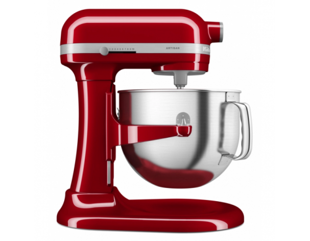 Planetary mixer KitchenAid Artisan 5KSM70SHXEER 6.6 l, red