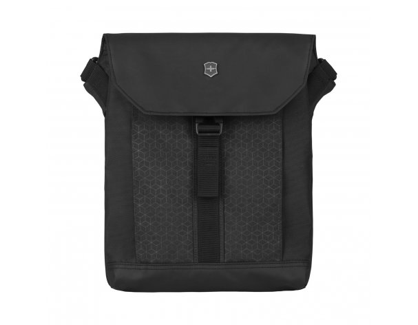 Сумка наплечная Victorinox Altmont Original Flapover Digital Bag, нейлон, 26x10x30 см, 7 л, чёрная (606751)