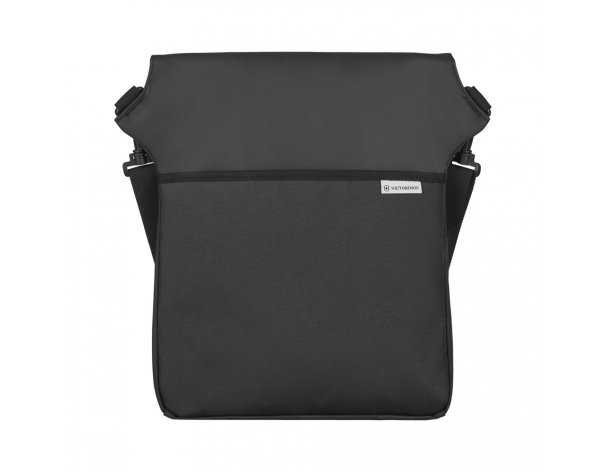 Сумка наплечная Victorinox Altmont Original Flapover Digital Bag, нейлон, 26x10x30 см, 7 л, чёрная (606751)