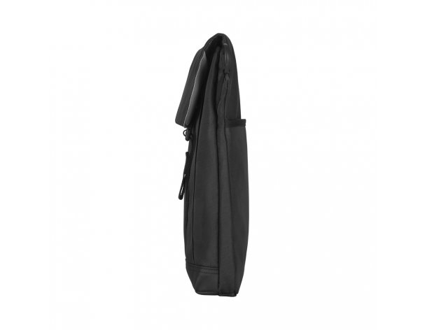 Сумка наплечная Victorinox Altmont Original Flapover Digital Bag, нейлон, 26x10x30 см, 7 л, чёрная (606751)