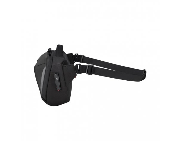 Рюкзак с одним плечевым ремнём Victorinox Touring 2.0, 30x11x17 см, полиэстер 600D, черный (612128)